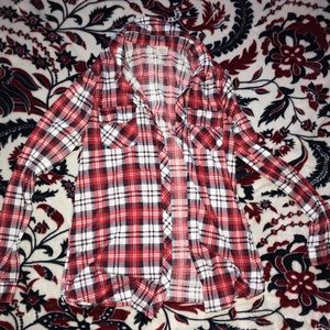 Red and white flannel